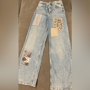 H&M Wide Leg/High Waisted Jeans. Youth/US Size 14